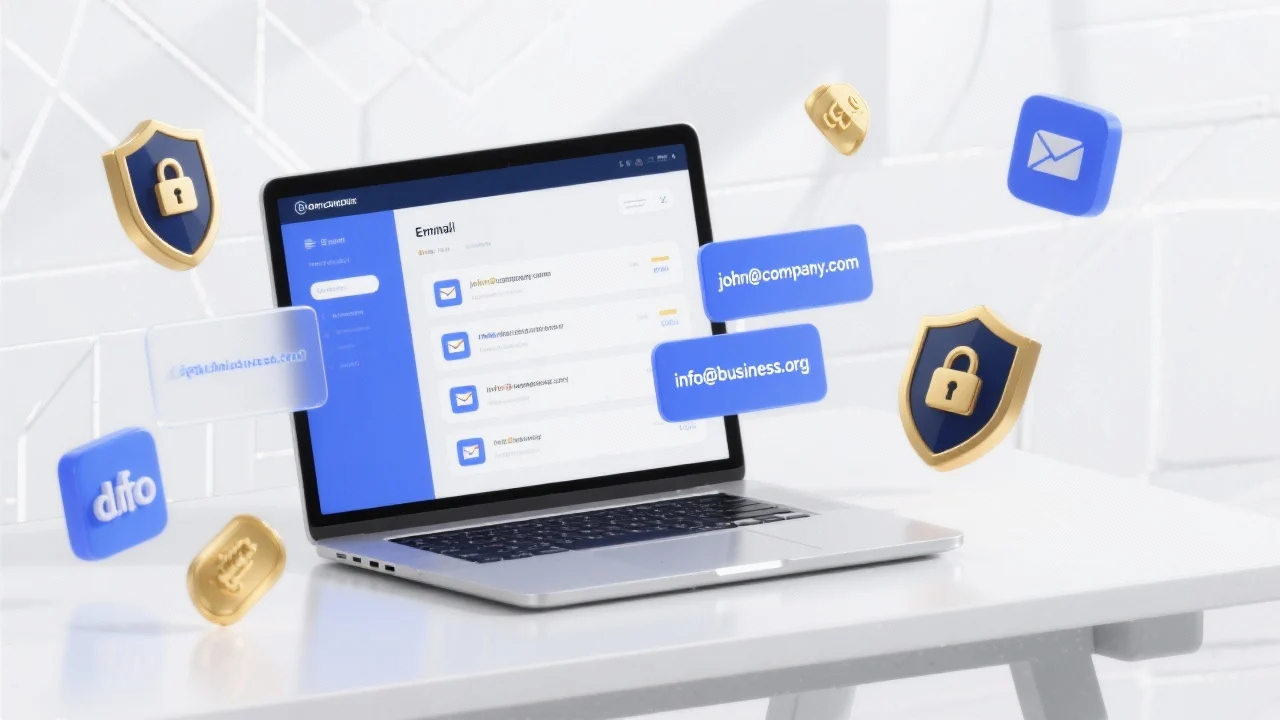 Blue Lion Tools email automation dashboard on a laptop screen.